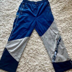 GANNI x Ahluwalia Colour-Block Drawstring Track Pants with zippered pockets